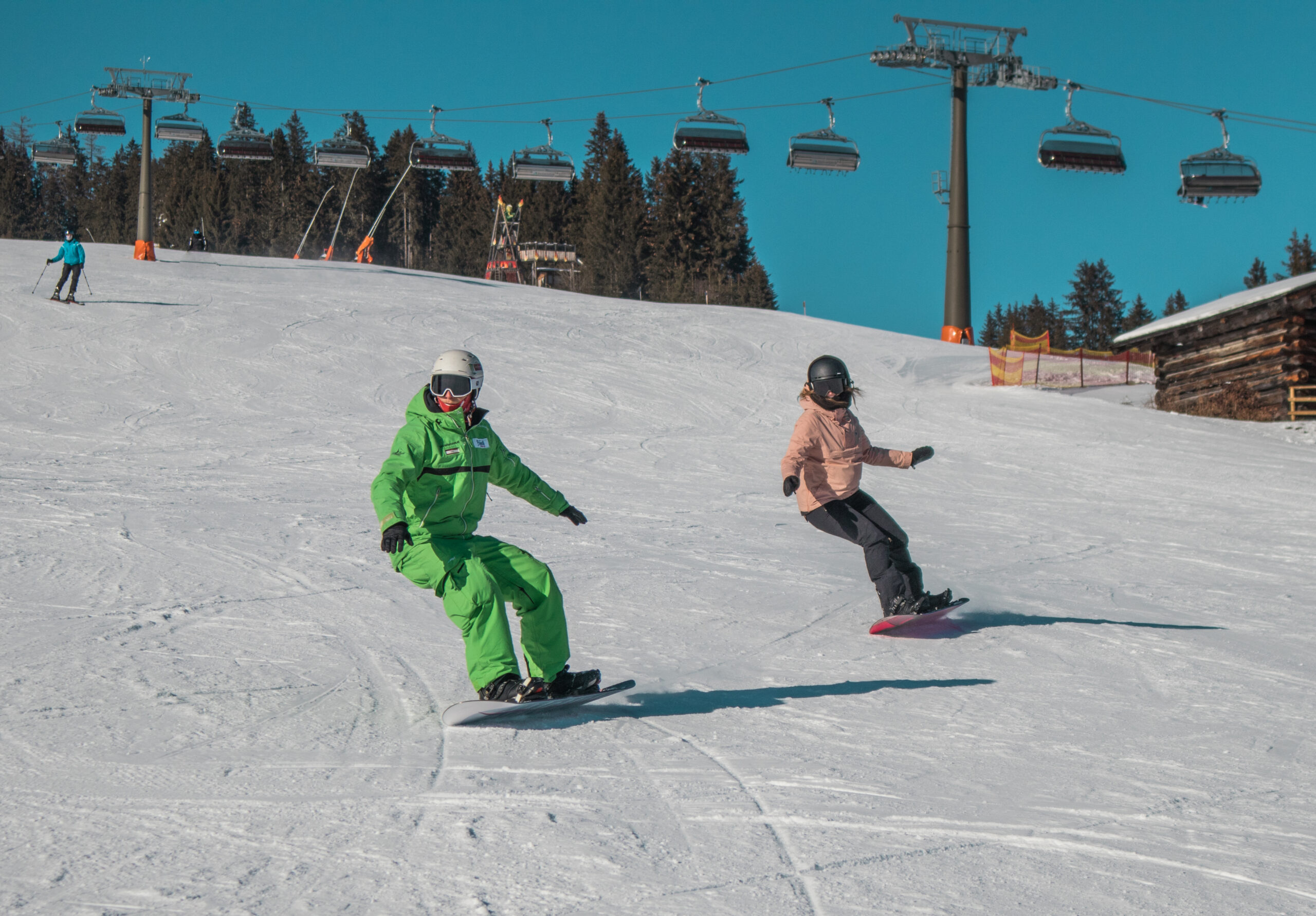 Snowboard Anfänger unterricht